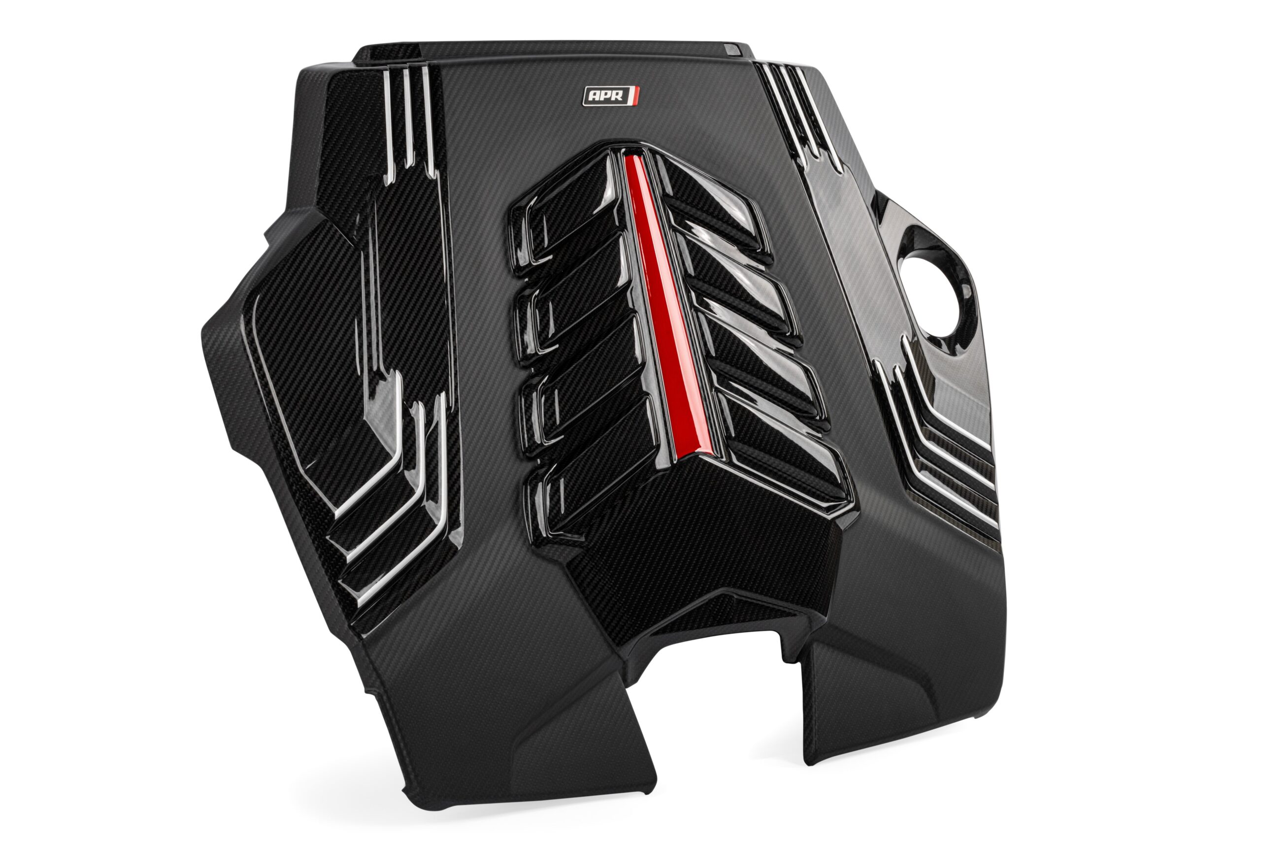 Coprimotore in Carbonio Audi SQ7 / SQ8 / RSQ8 / Lamborghini Urus / Cayenne Turbo / Bentayga - APR Carbon Fiber Engine Cover - immagine 2