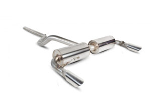 Scarico Renault Clio MK3 RS 197 2006-2009 Scorpion Catback Non Resonated - Terminali STW