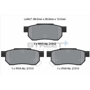 Pastiglie Freni Pagid Racing Street Plus + SP Stradali Sportive / Trackday - T8004SP2001