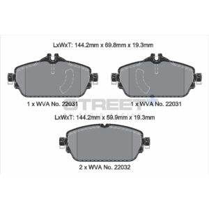 Pastiglie Freni Pagid Racing Street Plus + SP Stradali Sportive / Trackday - T8008SP2001