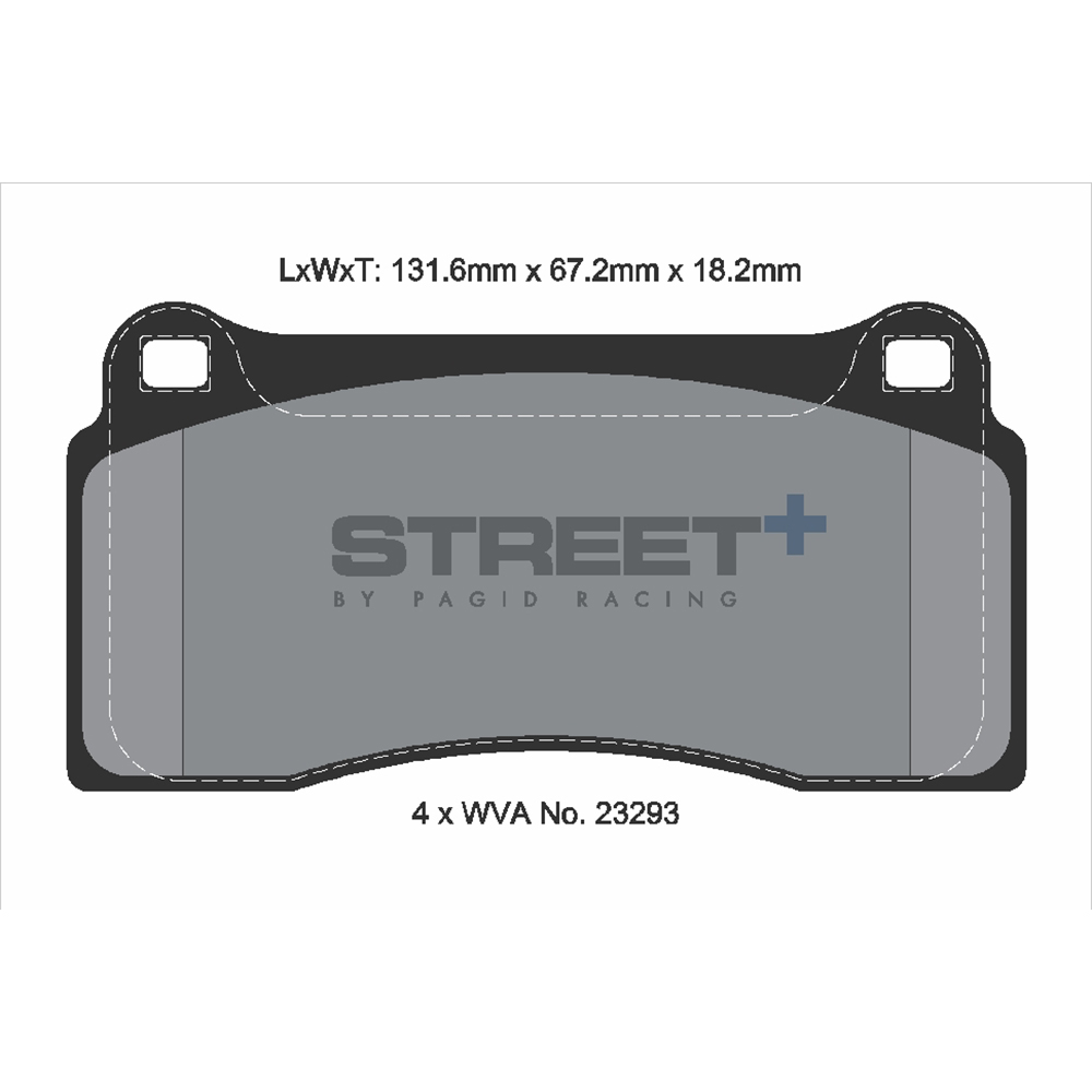 Pastiglie Freni Pagid Racing Street Plus + SP Stradali Sportive / Trackday - T8021SP2001
