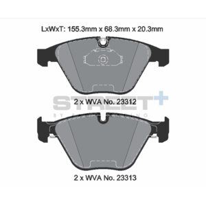 Pastiglie Freni Pagid Racing Street Plus + SP Stradali Sportive / Trackday - T8024SP2001