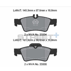 Pastiglie Freni Pagid Racing Street Plus + SP Stradali Sportive / Trackday - T8029SP2001