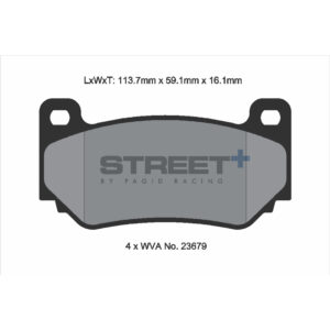 Pastiglie Freni Pagid Racing Street Plus + SP Stradali Sportive / Trackday - T8035SP2001