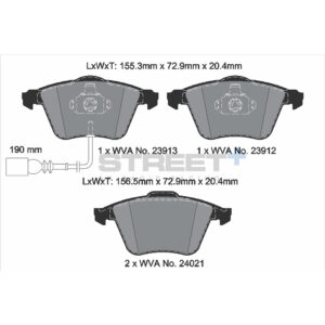 Pastiglie Freni Pagid Racing Street Plus + SP Stradali Sportive / Trackday - T8048SP2001