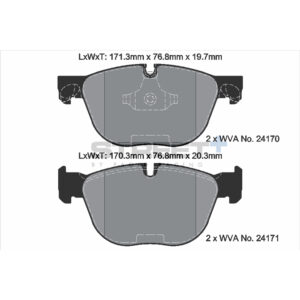 Pastiglie Freni Pagid Racing Street Plus + SP Stradali Sportive / Trackday - T8060SP2001