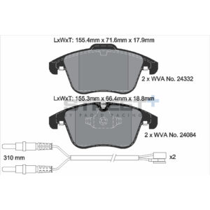 Pastiglie Freni Pagid Racing Street Plus + SP Stradali Sportive / Trackday - T8069SP2001