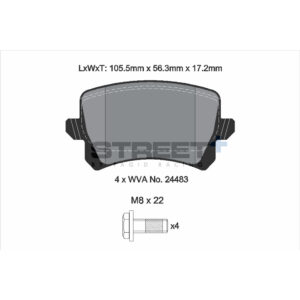 Pastiglie Freni Pagid Racing Street Plus + SP Stradali Sportive / Trackday - T8075SP2001
