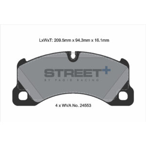 Pastiglie Freni Pagid Racing Street Plus + SP Stradali Sportive / Trackday - T8077SP2001