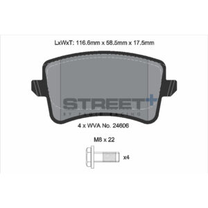 Pastiglie Freni Pagid Racing Street Plus + SP Stradali Sportive / Trackday - T8083SP2001