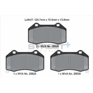 Pastiglie Freni Pagid Racing Street Plus + SP Stradali Sportive / Trackday - T8088SP2001