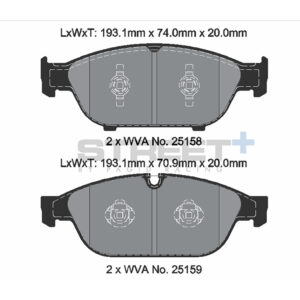 Pastiglie Freni Pagid Racing Street Plus + SP Stradali Sportive / Trackday - T8109SP2001