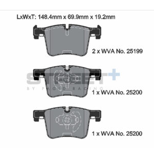 Pastiglie Freni Pagid Racing Street Plus + SP Stradali Sportive / Trackday - T8113SP2001