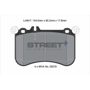 Pastiglie Freni Pagid Racing Street Plus + SP Stradali Sportive / Trackday - T8116SP2001