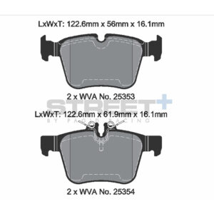 Pastiglie Freni Pagid Racing Street Plus + SP Stradali Sportive / Trackday - T8118SP2001