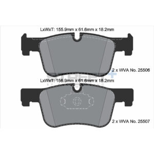 Pastiglie Freni Pagid Racing Street Plus + SP Stradali Sportive / Trackday - T8119SP2001