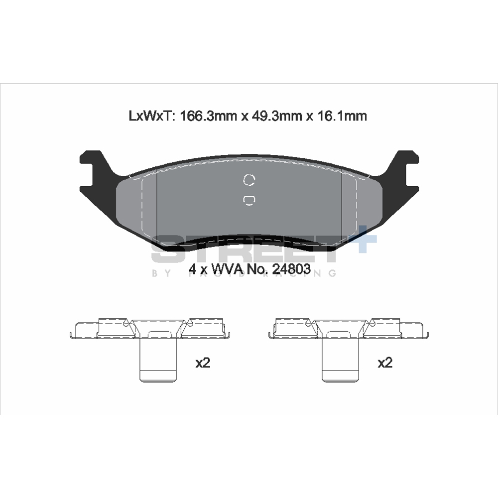 Pastiglie Freni Pagid Racing Street Plus + SP Stradali Sportive / Trackday - T8137SP2001
