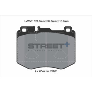 Pastiglie Freni Pagid Racing Street Plus + SP Stradali Sportive / Trackday - T8160SP2001