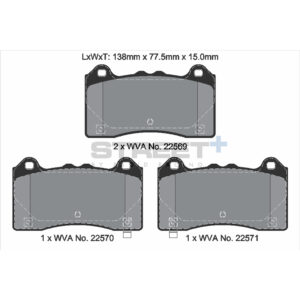 Pastiglie Freni Pagid Racing Street Plus + SP Stradali Sportive / Trackday - T8163SP2001