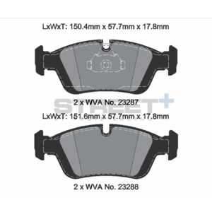 Pastiglie Freni Pagid Racing Street Plus + SP Stradali Sportive / Trackday - T8168SP2001