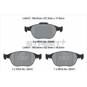 Pastiglie Freni Pagid Racing Street Plus + SP Stradali Sportive / Trackday - T8174SP2001