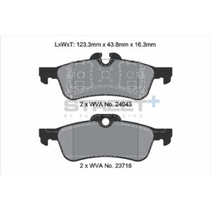 Pastiglie Freni Pagid Racing Street Plus + SP Stradali Sportive / Trackday - T8184SP2001