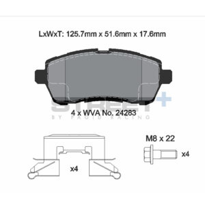 Pastiglie Freni Pagid Racing Street Plus + SP Stradali Sportive / Trackday - T8187SP2001