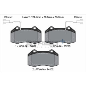 Pastiglie Freni Pagid Racing Street Plus + SP Stradali Sportive / Trackday - T8190SP2001