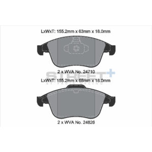 Pastiglie Freni Pagid Racing Street Plus + SP Stradali Sportive / Trackday - T8191SP2001