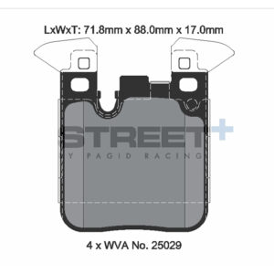 Pastiglie Freni Pagid Racing Street Plus + SP Stradali Sportive / Trackday - T8195SP2001