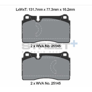 Pastiglie Freni Pagid Racing Street Plus + SP Stradali Sportive / Trackday - T8198SP2001