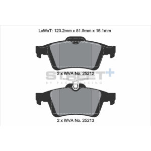 Pastiglie Freni Pagid Racing Street Plus + SP Stradali Sportive / Trackday - T8199SP2001