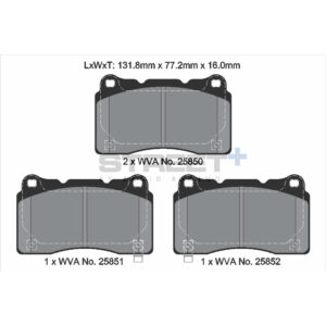 Pastiglie Freni Pagid Racing Street Plus + SP Stradali Sportive / Trackday - T8200SP2001