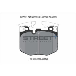 Pastiglie Freni Pagid Racing Street Plus + SP Stradali Sportive / Trackday - T8209SP2001