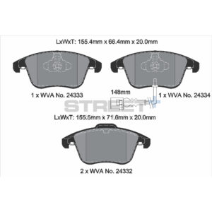 Pastiglie Freni Pagid Racing Street Plus + SP Stradali Sportive / Trackday - T8219SP2001