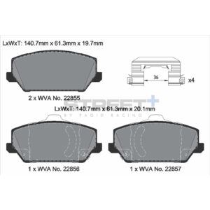 Pastiglie Freni Pagid Racing Street Plus + SP Stradali Sportive / Trackday - T8229SP2001