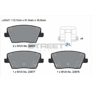 Pastiglie Freni Pagid Racing Street Plus + SP Stradali Sportive / Trackday - T8230SP2001