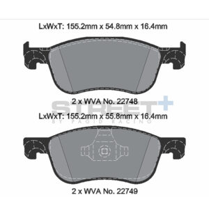 Pastiglie Freni Pagid Racing Street Plus + SP Stradali Sportive / Trackday - T8234SP2001