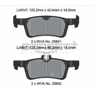 Pastiglie Freni Pagid Racing Street Plus + SP Stradali Sportive / Trackday - T8235SP2001