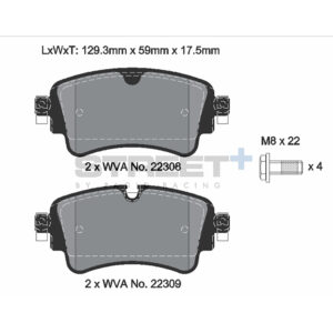 Pastiglie Freni Pagid Racing Street Plus + SP Stradali Sportive / Trackday - T8260SP2001