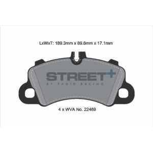 Pastiglie Freni Pagid Racing Street Plus + SP Stradali Sportive / Trackday - T8271SP2001