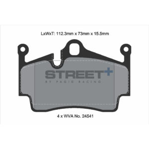 Pastiglie Freni Pagid Racing Street Plus + SP Stradali Sportive / Trackday - T8274SP2001