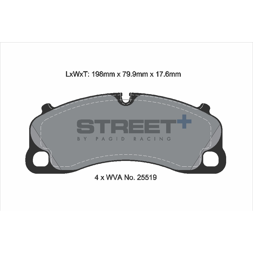 Pastiglie Freni Pagid Racing Street Plus + SP Stradali Sportive / Trackday - T8276SP2001