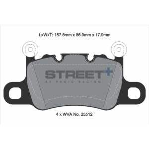 Pastiglie Freni Pagid Racing Street Plus + SP Stradali Sportive / Trackday - T8277SP2001