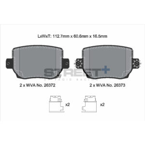 Pastiglie Freni Pagid Racing Street Plus + SP Stradali Sportive / Trackday - T8281SP2001