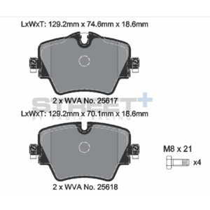 Pastiglie Freni Pagid Racing Street Plus + SP Stradali Sportive / Trackday - T8285SP2001
