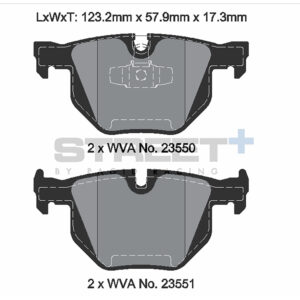 Pastiglie Freni Pagid Racing Street Plus + SP Stradali Sportive / Trackday - T8298SP2001