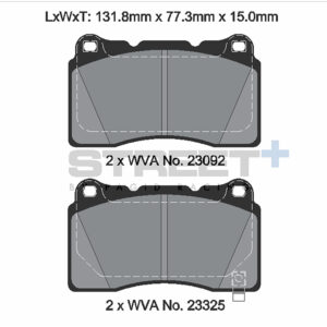 Pastiglie Freni Pagid Racing Street Plus + SP Stradali Sportive / Trackday - T8300SP2001