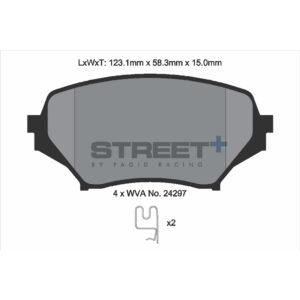 Pastiglie Freni Pagid Racing Street Plus + SP Stradali Sportive / Trackday - T8301SP2001