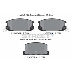 Pastiglie Freni Pagid Racing Street Plus + SP Stradali Sportive / Trackday - T8307SP2001